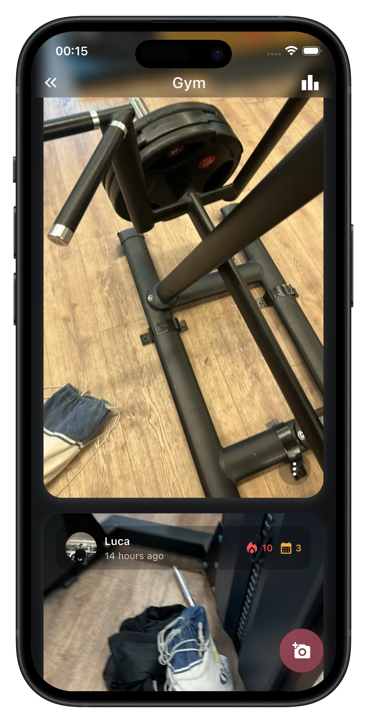 Visual Habit Journey showing progress photos